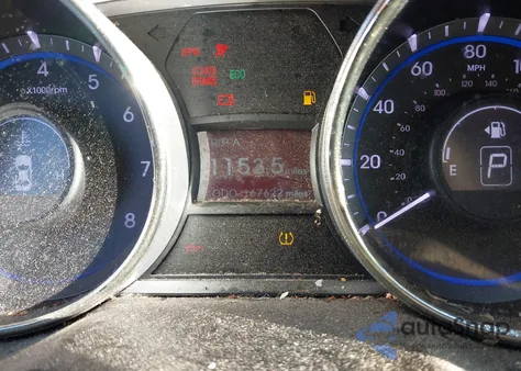 2011 Hyundai Sonata Limited 2.0T z USA, uszkodzony, nr VIN 5NPEC4AB5BH308520